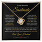 Soulmate | Love Knot | Gold Border 1 | Red Heart