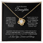 My Beautiful Daughter | Love Knot Necklace