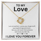 My Love | Love Knot | Gifts for Her | Valentine's