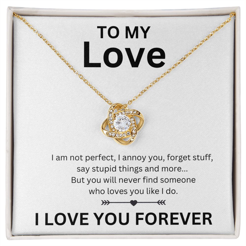 My Love | Love Knot | Gifts for Her | Valentine's