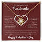 To My Beautiful Soulmate | Love Knot Necklace | Gift for Her | Valentine's Day