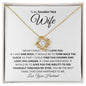 My Smokin Hot Wife | Never Forget - Love Knot Necklace