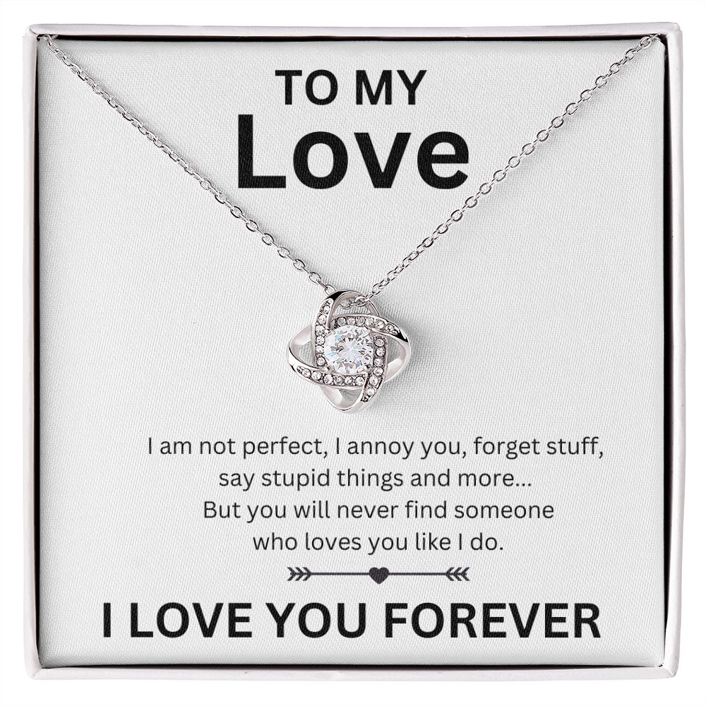 My Love | Love Knot | Gifts for Her | Valentine's