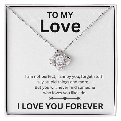 My Love | Love Knot | Gifts for Her | Valentine's