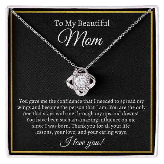 My Beautiful Mom | Love Knot Necklace