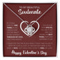 To My Beautiful Soulmate | Love Knot Necklace | Gift for Her | Valentine's Day