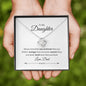 My Daughter | Braver, Stronger, Smarter - Love Knot Necklace