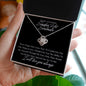 To My Stunning Smokin' Hot Soulmate | Love Knot Necklace | Gift for Her | Gift for Wife | Valentine's Day