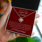 To My Stunning Smokin' Hot Soulmate | Love Knot Necklace | Gift for Her | Gift for Wife | Valentine's Day