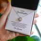 Granddaughter Necklace |  Love Knot Necklace | Love and Light