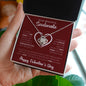 To My Beautiful Soulmate | Love Knot Necklace | Gift for Her | Valentine's Day
