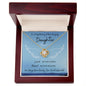 Loss of Daughter Gift Necklace | Sympathy Loss of Daughter | Love Knot Necklace | Her Wings Were Ready