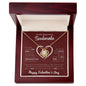 To My Beautiful Soulmate | Love Knot Necklace | Gift for Her | Valentine's Day