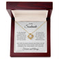 My Soulmate | Love Knot Necklace | See Yourself Through My Eyes | Gift for Her | Gift for Wife | Valentine's Day