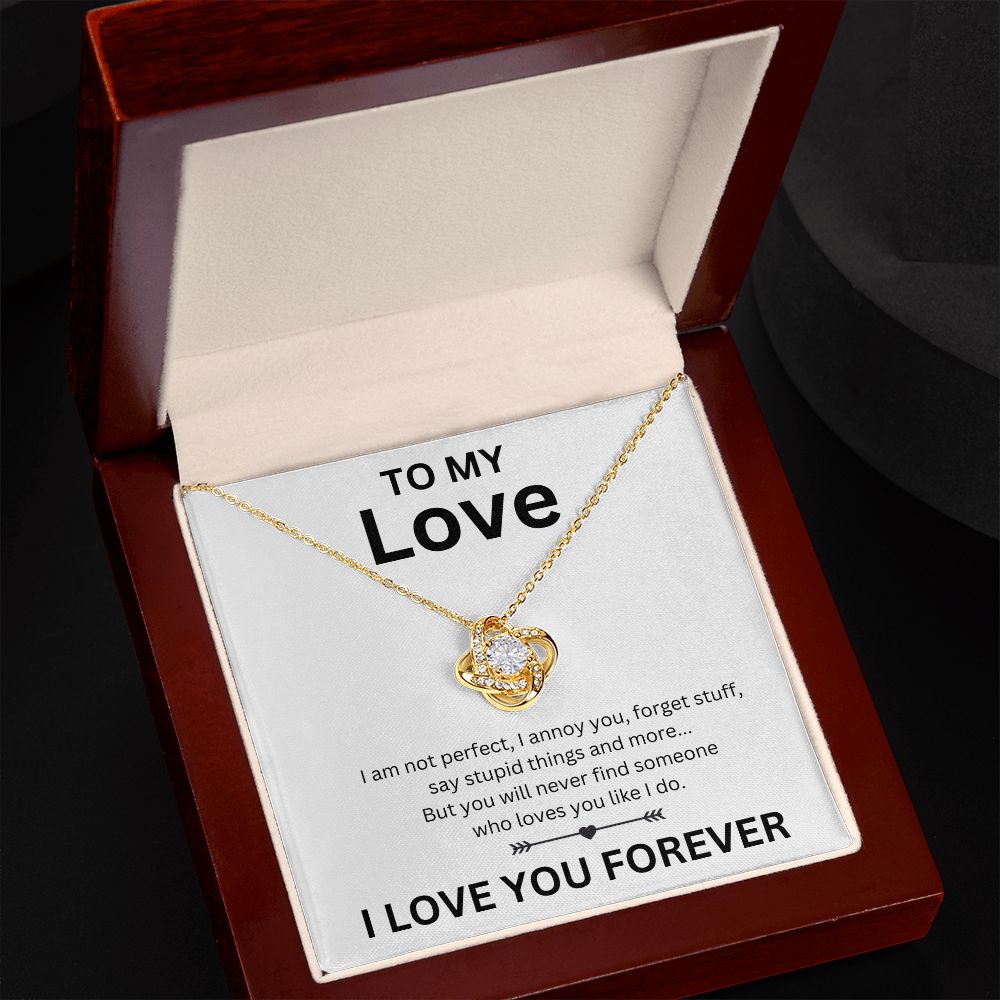 My Love | Love Knot | Gifts for Her | Valentine's
