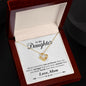 My Daughter | Braver Stronger Smarter - Love Knot Necklace