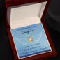 Loss of Daughter Gift Necklace | Sympathy Loss of Daughter | Love Knot Necklace | Her Wings Were Ready