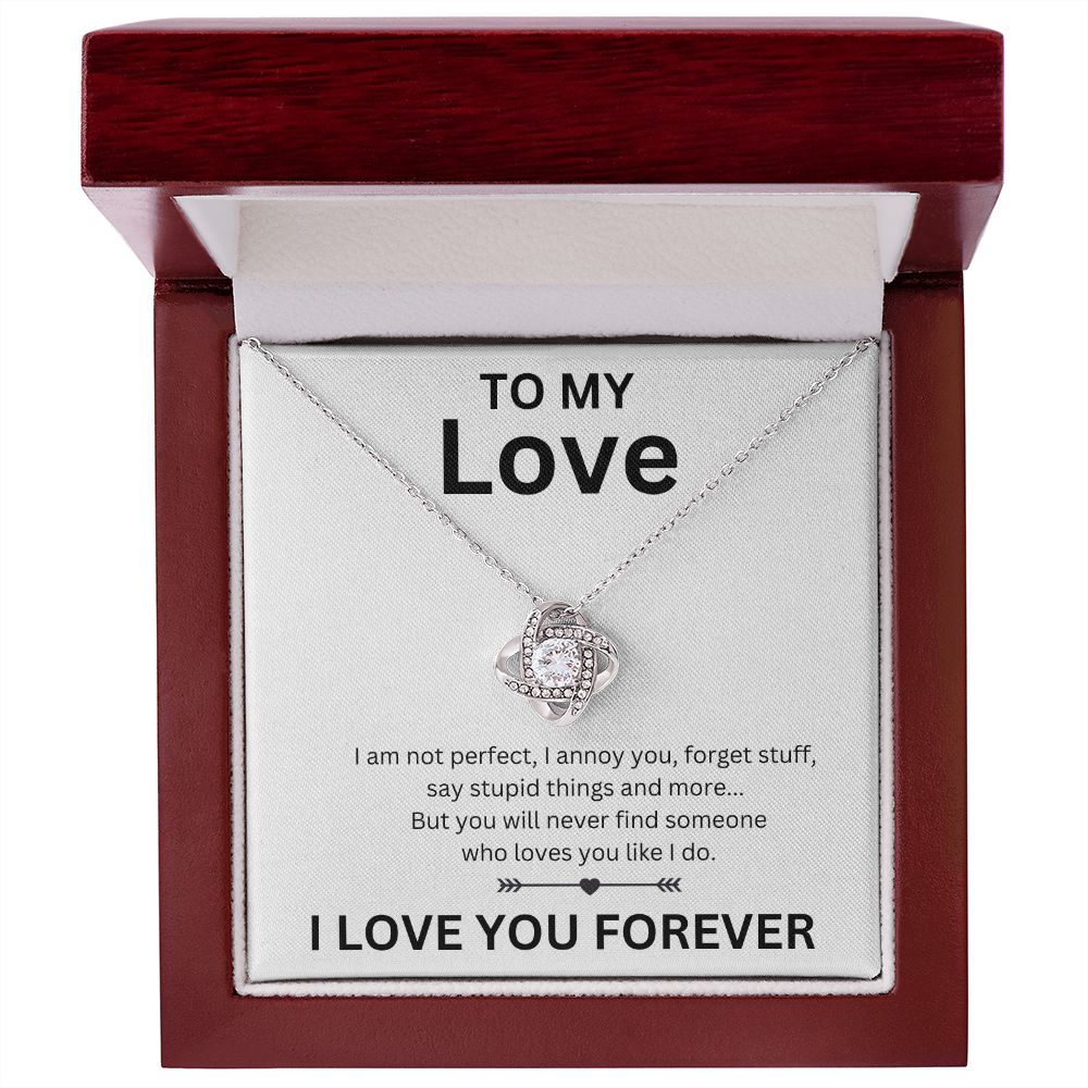 My Love | Love Knot | Gifts for Her | Valentine's