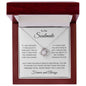 My Soulmate | Love Knot Necklace | See Yourself Through My Eyes | Gift for Her | Gift for Wife | Valentine's Day