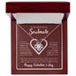 To My Soulmate | Love Knot Necklace | Valentine's Day | Gift for Her
