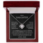 DAUGHTER | LOVE KNOT NECKLACE | LOVE YOU FOR THE REST OF MINE | GIFT FOR HER