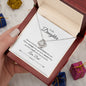 My Daughter | Braver, Stronger, Smarter - Love Knot Necklace