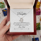 My Daughter | Braver, Stronger, Smarter - Love Knot Necklace