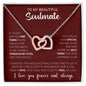 My Beautiful Soulmate | Love & Light - Interlocking Hearts Necklace