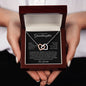 My Beautiful Granddaughter | I Can't Promise to Be Here | Interlocking Hearts Necklace | Gift for Granddaughter | Birthday Gift