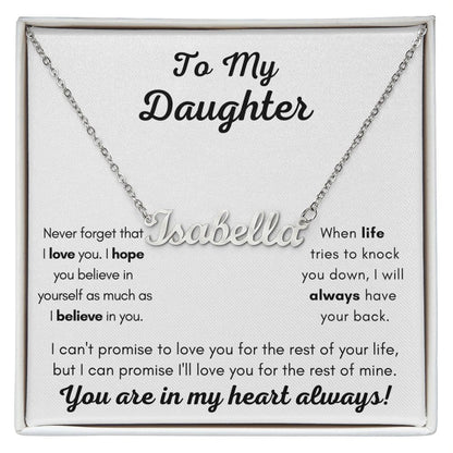 My Daughter | Pesonal Name | Never Forget | Valentine's