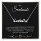 TO MY SOULMATE | CUSTOM NAME NECKLACE | PERSONALIZED NAME NECKLACE | GIFT FOR HER | VALENTINE'S DAY