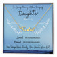 Loss of Daughter Gift Necklace | Sympathy Loss of Daughter | Personalized Name Necklace | Her Wings Were Ready