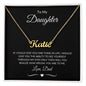 My Daughter | Personalized Name Necklace | How Special You are to Me | Gift for her | Valentine's Day | Custom Name Necklace