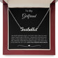TO MY GIRLFRIEND | PERSONALIZED NAME NECKLACE | GIFTS FOR HER | CUSTOM NAME NECKLACE | VALENTINE'S DAY