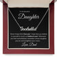 My Beautiful Daughter | Personal Name Necklace w/MC | Gift for Her | Valentine's