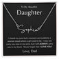 Signature Name Necklace | My Beautiful Daughter | Gift For Her