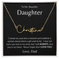 Signature Name Necklace | My Beautiful Daughter | Gift For Her