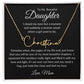 To My Daughter | Signature Name Necklace | Personalized Name Necklace | Gift for Daughter | Birthday | Graduation