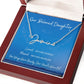 Our Beloved Daughter | Signature Name Necklace | Sympathy | Gift for Wife