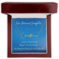 Our Beloved Daughter | Signature Name Necklace | Sympathy | Gift for Wife