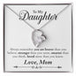 My Daughter | Braver Stronger Smarter -Forever Love Necklace
