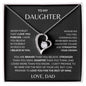 MY DAUGHTER | FOREVER LOVE NECKLACE | GIFT FOR HER | VALENTINE'S DAY