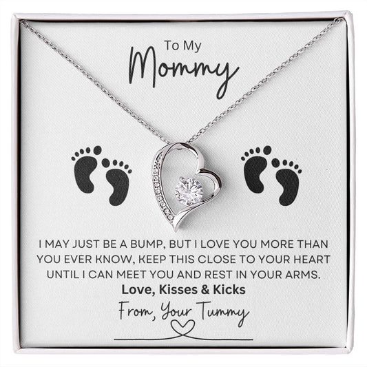 BTo My Mommy | Forever Love Necklace | Pregnancy Gift | Gift for Her | Mother's Day | New Mom Gift | Baby Shower
