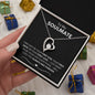 TO MY SOULMATE | FIRST KISS | FOREVER LOVE NECKLACE | VALENTINE'S DAY | GIFT FOR HER