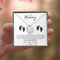 To My Mommy | Forever Love Necklace | Baby Shower Gift | Mother's Day | Birthday