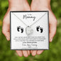 To My Mommy | Forever Love Necklace | Baby Shower Gift | Mother's Day | Birthday