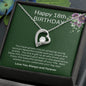 18th Birthday | Forever Love Necklace | 18th Birthday Gift | Gift for Her