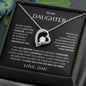 MY DAUGHTER | FOREVER LOVE NECKLACE | GIFT FOR HER | VALENTINE'S DAY