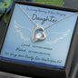 Loss of Daughter Gift Necklace | Sympathy Loss of Daughter | Forever Love Necklace | Her Wings Were Ready