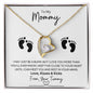 To My Mommy | Forever Love Necklace | Baby Shower Gift | Mother's Day | Birthday